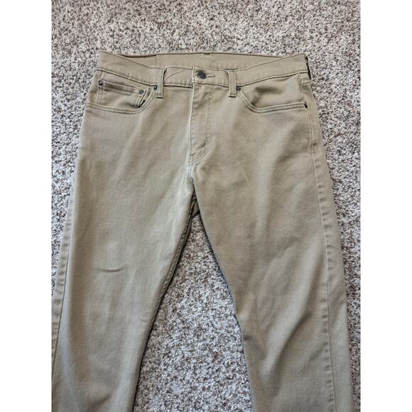 Levi's 512 Men's Jeans/Pants size 33X30; Slight Taper Fit; Tan Denim - Picture 14 of 14